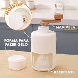 Máquina de Raspadinha de Gelo Triturador Manual - 2