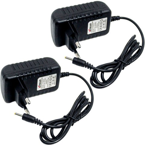 Kit 6 Fonte para Gps Dispositivos Câmera Cctv Pino 2,5x0,7mm