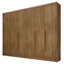 Ver imagem 1 de Guarda Roupa Casal Bragança 6 Portas 8 Gavetas Cumaru 23 - Horizonte