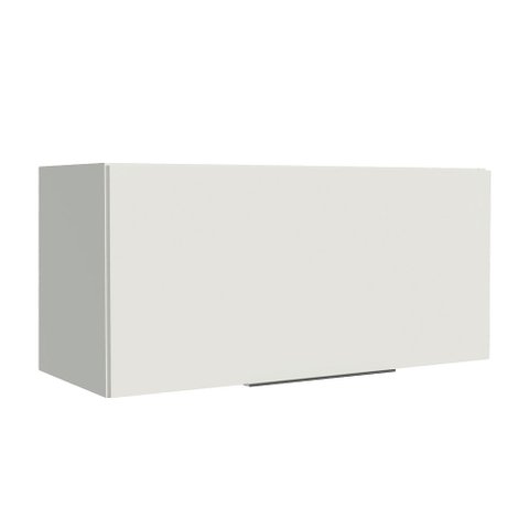 Armário Aéreo de Cozinha Madesa Stella 70 cm 1 Porta Basculante Branco