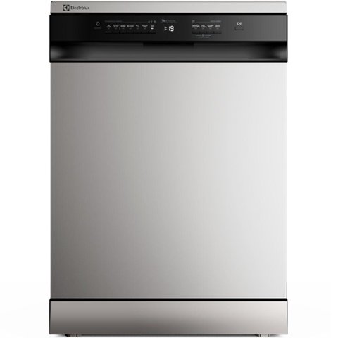 Lava Louça 14 Serviços com Programa Lava e Seca 50 Min Inox LS14E Electrolux