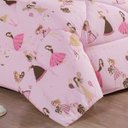 Ver imagem 2 de Coberdrom Menininhas Solteiro Infantil Sherpa Toque Lã de Carneiro 1 Peça - Rosa