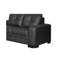 Ver imagem 3 de Sofá 2 Lugares 1,70m Couro Milano Preto - Arte Sala