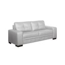 Ver imagem 3 de Jogo de Sofá 2 e 3 Lugares Couro Milano Branco - Arte Sala