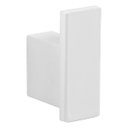 Ver imagem 2 de Cabide Para Banheiro De Parede Branco Master Dupla Fixação