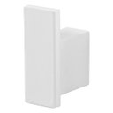 Ver imagem 1 de Cabide Para Banheiro De Parede Branco Master Dupla Fixação