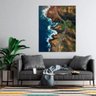 Quadro Decorativo Estrada a Beira Mar 110x70cm - 1