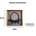 Ver imagem 2 de Decoração Quadro de Parede com Escultura Cor Amarelo Camaleão Exclusiva no Brasil  Para Sala Quarto