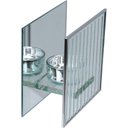 Ver imagem 1 de Castiçal Porta Vela Decorativo Home&co Vidro 12x12x6cm Transparente