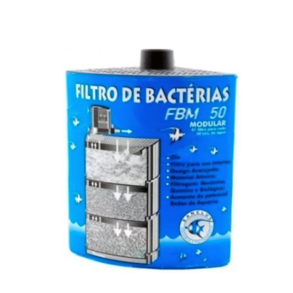 Zanclus Fbm 50 Filtro de Bactérias para Aquários Lagos Full - 1