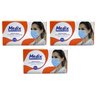 Kit Máscara Tripla Descartável Medix Branca Caixa 50un - 3 Unidades - 1