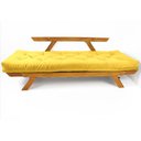 Ver imagem 6 de Sofá Japão Futon Acquablock Amarelo Madeira Cor Mel