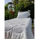 Ver imagem 4 de Cobre Leito Solteiro com Fronha em Manta Microfibra Zono Enxovais Pérola