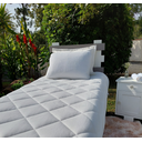 Ver imagem 3 de Cobre Leito Solteiro com Fronha em Manta Microfibra Zono Enxovais Pérola