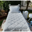 Ver imagem 2 de Cobre Leito Solteiro com Fronha em Manta Microfibra Zono Enxovais Pérola