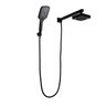 Ducha Preto Fosco Autolimpante em Abs com Ducha Manual com Trava - 2