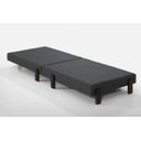 Ver imagem 1 de Cama Dobrável Portátil Solteiro com Colchão - LV MOVEIS:Cinza