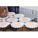 Ver imagem 2 de Caminho de Crochê Linha Cléa 0,90m - Palha Arte & Tear caminho de mesa