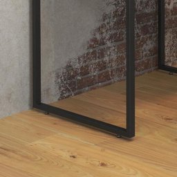 Escrivaninha Stell 0.85 Preto Fosco - 4