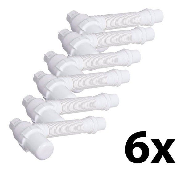 Sifão Copo Sanfonado para Pias/Lavatórios/Tanques Astra 6 Uni - 1