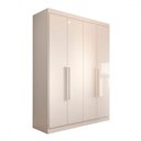 Ver imagem 3 de Guarda-roupa Solteiro Mykonos 4 Portas 2 Gavetas - Panorama Móveis