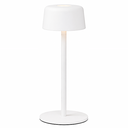 Ver imagem 1 de Luminária de Mesa Recarregável sem Fio Ailati 1+1 Branca Touch