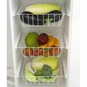 Ver imagem 4 de Fruteira Natasha 1 Porta 1 Gaveta e 3 Cestos Branco/preto