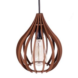 Luminária Pendente Fabricante para Sala Corte A Laser Mdf - 2