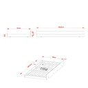 Ver imagem 4 de Cama Auxiliar 100% MDP - Branco