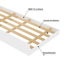 Ver imagem 2 de Cama Auxiliar 100% MDP - Branco