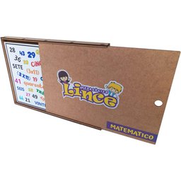 Jogo Matemático Lince Educativo para Crianças Ensino Fundamental Mdf Zanline - 2