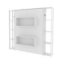 Ver imagem 3 de Cama Articulada de Casal 8 Prateleiras e 2 Nichos Branco Cm8040
