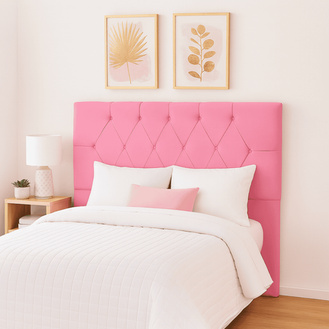 Cabeceira Casal de Cama Box Estofada Eliana 140 cm Veludo