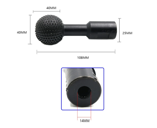 Broca Esféricos para Retificadora Angular em Madeira (uso Profissional) - 6