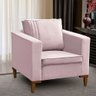 Poltrona Decorativa Riviera Veludo Rose - Speciale Home - 2