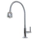 Ver imagem 1 de Torneira Gourmet Flexível Bancada Abs Jato Duplo Chuveirinho