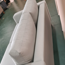 Ver mais imagens de Sofá Argélia | Pés Trapézio | Tecido Acquablock | 170cm | Cinza Claro