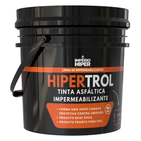 Impermeabilizante Asfáltico Preto 18L Hipertrol