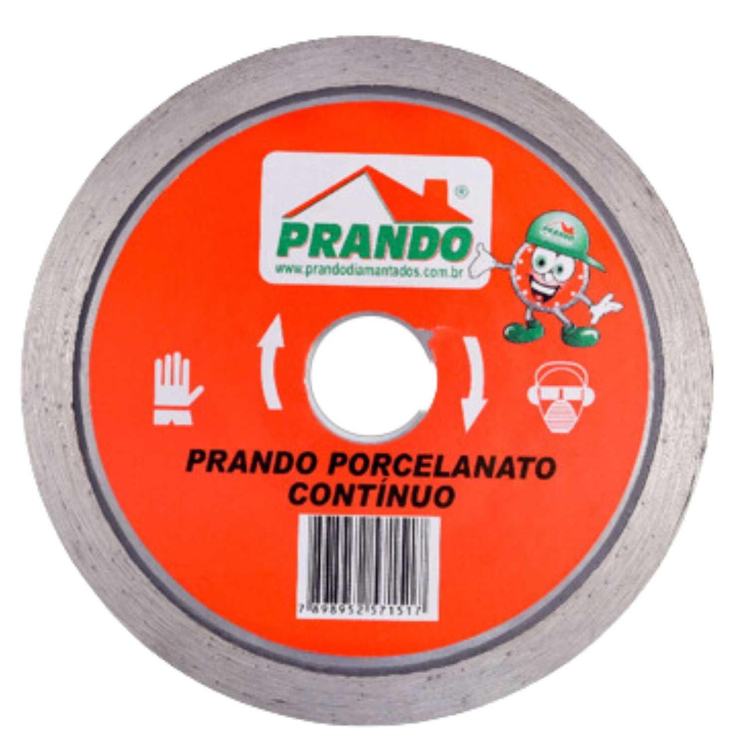 Kit 20 Discos Diamantado Continuo e Porcelanato Prando - 4