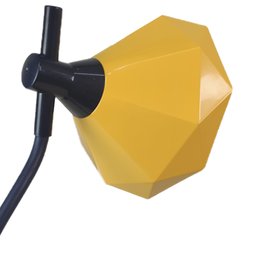 Luminária de Mesa com Garra Touch Articulavel Diamante Presilha LED 3 Cores Abajur Flexivel - 9