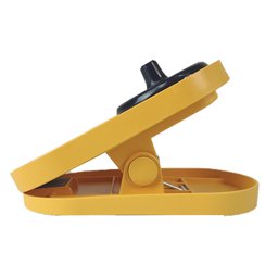 Luminária de Mesa com Garra Touch Articulavel Diamante Presilha LED 3 Cores Abajur Flexivel - 10