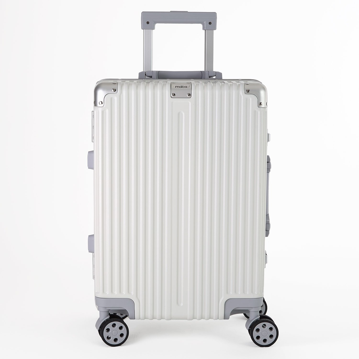 Mala de Viagem Média 23kg Policarbonato Abs Noruega Maloa:branco - 3