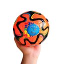 Ver imagem 2 de Bola de Futebol Infantil Jogador Autista Personalizada com Saquinho para Pintar