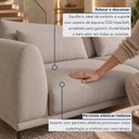 Ver mais imagens de Sofá Living 4 Lugares com Almofadas 250cm Siena