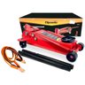 Kit Macaco Hidráulico Jacaré 3 Toneladas Rebaixado Sparta com Cabo Auxiliar de Partida 300A 2,5M - 1