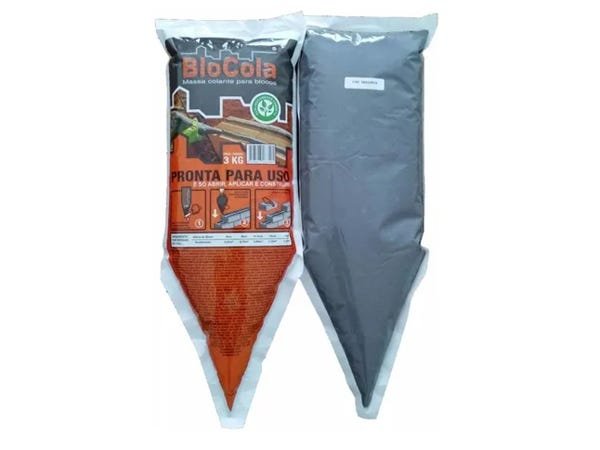 5 Massa Blocola Cimento 100% Pronto Bisnaga 15kg Tijolo | MadeiraMadeira