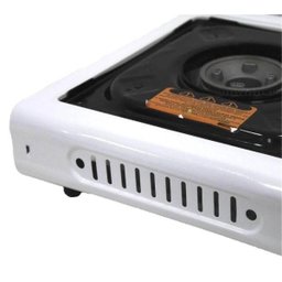 Fogão Fogareiro Nautika Frontier Camping Branco Cartucho / Glp - 8