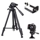 Ver imagem 2 de Tripé para Câmera Digital Com Nível e Suporte Para Celular 1.80 Mts