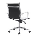 Ver imagem 2 de Kit 6 Cadeiras de Escritório Diretor Eames em Couro - Branco