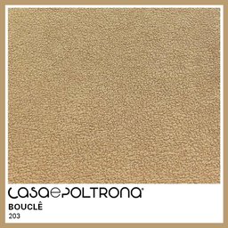Sofá Curvo 02 Lugares 150cm Braço Esquerdo Eron Bouclê Camel - CasaePoltrona - 5